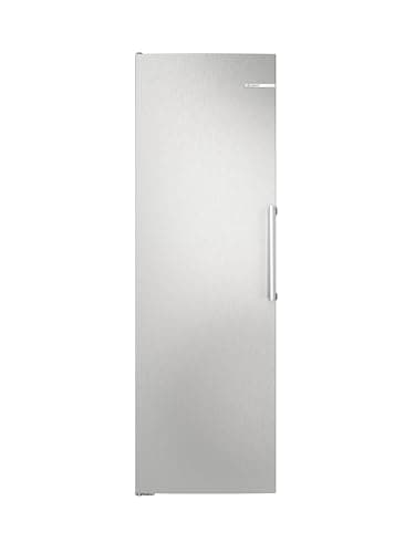 Bosch Serie 4 Freistehender Kühlschrank 186,2 x 59,5 cm, KSN36VLCG, 402 L Kühlen, Total No Frost, VitaFresh XXL 0°C, Multi Airflow, Leise Betrieb, Home Connect, Metall-Optik