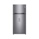 LG GTF744PZPED Frigorifero Doppia Porta, Classe E, 509l, Wi-fi, Door Cooling, Gestione Umidità,dispenser Acqua, Cassetto 0 Gradi, Fabbricatore Del Ghiaccio, Compressore Smart Inverter, Inox - 1