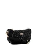 GUESS Valla Mini Top Zip Shoulder Bag - Bolso bandolera, color negro - 3