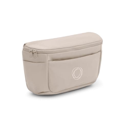 Bugaboo Organizer Multitasche Passeggino, Compatto e con Tasche Facili da Raggiungere, Accessorio Indispensabile per gli Oggetti Essenziali del Tuo Bambino, in Desert Taupe