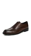 BOSS Men's Tayil Smooth Leather Oxford Dress Shoe, Coconut Brown, 40 - 1