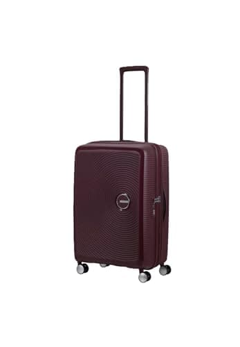 American Tourister Soundbox, Trolley Espandibile 67 cm, Wild Cherry, 71.5/81 L, 4 Ruote Spinner, Serratura TSA