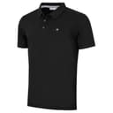 Calvin Klein Mens Campus Polo Shirt - Black - M - 1