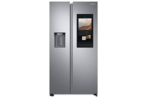 Samsung Frigorifero Side By Side con Family hub™ RS6HA8891SL/EF, Libera installazione, Dispenser dell'acqua, Twin Cooling Plus™, Wifi, 614L, 91l x 178h x 72p cm