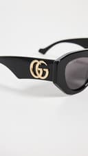 Gucci Occhiali da donna, Nero-nero-grigio, 68 - 3