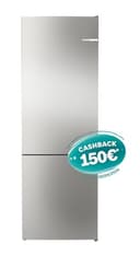 Bosch KGN492IAF Serie 4, Frigorifero combinato da libera installazione, Total No Frost, VitaFresh XXL: Spazio extra-large per i tuoi cibi freschi, PerfectFit, Luce LED, Acciaio, 203 x 70 cm - 3