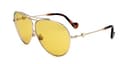 Moncler ML0169 Gold 64/6/140 Damen Sonnenbrillen - 1