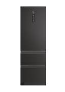 Haier 3D 60 Series 5 HTW5618DNPT - Frigorífico Combi, WIFI, Botellero, Cajones Direct Access, Direct Flow, 360L, MyZone Pro, HumidityZone, Total No Frost, An 59,5cm, Motor Inverter, LuzLED, Negro - 1
