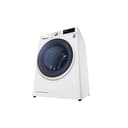 LG RH80V9AVHN - Secadora inteligente de carga frontal de 8 kg, clase A+++, condensación con bomba de calor, Wi-Fi con SmartThinQ, Eco Hybrid, Allergy Care, 60 x 69 x 85 cm, color blanco - 3