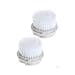 Clarisonic Luxe Cashmere Facial Cleansing Brush Head Replacement | Compatible with Mia 1, Mia 2, Mia Fit, Alpha Fit, Smart Profile Uplift and Alpha Fit X (2Count) - 1