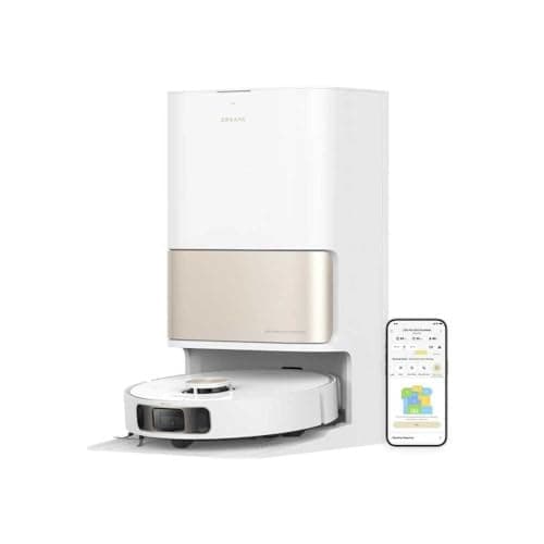 DREAME L10s Pro Ultra Heat Robot Aspirapolvere e Lavapavimenti, Estensione del Mocio, Mocio autopulente con Acqua Calda, Aspirazione 7.000 Pa, Lavaggio e Pulizia Pavimenti