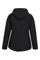 Mountain Warehouse Alaskan Womens 3 in 1 Short Jacket - IsoDry, Waterproof 10,000Mm & Breathable Coat with Taped Seams - Best for Autumn Winter, Outdoors & Wet Weather Jet Black Women's Size 16 - 8