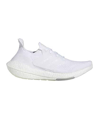 adidas Damen Ultraboost 21 Running Shoe, Cloud White/Cloud White/Grey, 39 1/3 EU