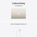 Apple 15" MacBook Air Laptop, M5 Chip mit 10‑Core CPU und 10‑Core GPU: Entwickelt für KI, 15,3" Liquid Retina Display, 16 GB gemeinsamer Arbeitsspeicher, 512 GB SSD, Touch ID, WLAN 7; Polarstern - 6