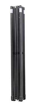 All Seasons Gazebos 3x3m Totalmente Impermeable Pop up Gazebo - Negro - 9