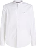 Tommy Hilfiger Uomo Camicia Flex Poplin Solid MAO Regular Fit, Bianco (White), 3XL - 5