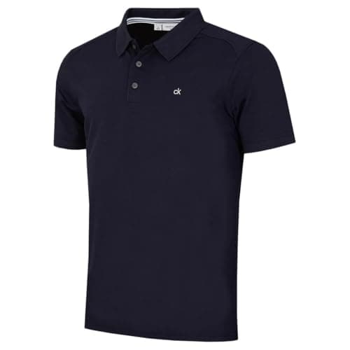 Calvin Klein Mens Campus Polo Shirt - Navy - XXL