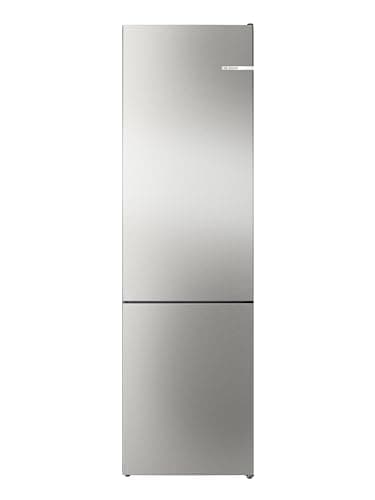 Bosch Fridge-Freezer Combination 203 x 60 cm, Series 4, KGN392I1F, 260 L Cooling & 103 L Freezer, Total No Frost, Longer Freshness with VitaFresh XXL, Extra Quiet, Brushed Steel with AntiFingerprint