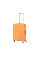 American Tourister Soundbox Trolley Espandibile, Papaya Pop, 67x46.5x29/32 cm, 71.5/81 L, Polipropilene, 4 Ruote Spinner, TSA - 2