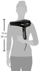 Remington Haartrockner Profi Ionen Pro-Air (2300 W, 130km/h, leistungsstarker & langlebiger AC-Motor mit echter Kaltstufe, 3 Heiz- und 2 Gebläsestufen, zwei Stylingdüsen + Diffusor), AC5999 - 10