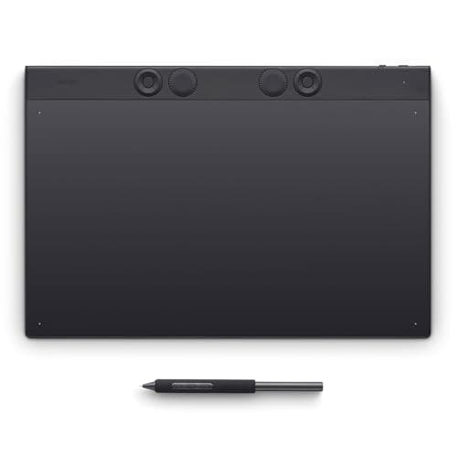 Wacom Intuos Pro Large Drawing Tablet - Innovative Graphics Tablet Including Wacom Pro Pen 3, Large Work Surface for Video Editing, 3D Modelling & Animation - Maximum Precision & Control for