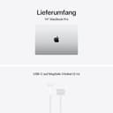 Apple MacBook Pro Laptop mit M5 Pro Chip mit 15-Core CPU und 16-Core GPU: Entwickelt für KI, 14,2" Liquid Retina XDR Display, 24 GB gemeinsamer Arbeitsspeicher, 1 TB SSD, WLAN 7; Silber - 6