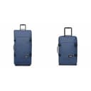 EASTPAK TRANVERZ L Suitcase, 79 x 40 x 33 cm, 121 L - Powder Pilot (Blue) & TRANVERZ S Suitcase, 51 x 32.5 x 23 cm, 42 L - Powder Pilot (Blue) - 1