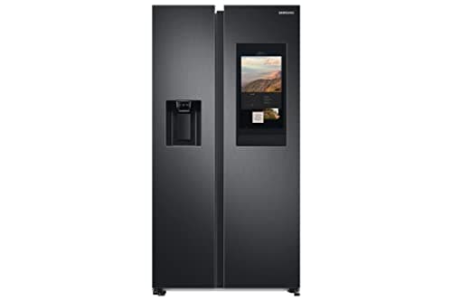 Samsung Frigorifero Side By Side con Family Hub™ RS6HA8891B1/EF, Libera installazione, Dispenser dell'acqua, Twin Cooling Plus™, Wifi, 614L, 91l x 178h x 72p cm