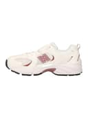 New Balance Scarpe Sportive Sneakers Ragazzi 530 1MV Bianco Rosa Lifestyle (Sistema Taglie Calzature EU, Adolescente, Numero, Media, 40) - 4
