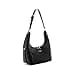 GUESS Phoebe Hobo Shoulder Bag, Borsa a Tracolla Donna, Logo Nero, Taglia Unica - 2