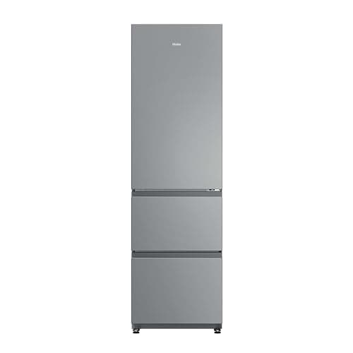 Haier 3D 55 Series 3 HTR3518ENMX - Frigorifero Combi, Cassetti Direct Access, AirFlow Circolare, 303 l, My ZonePro, FunzioneECO, Total No Frost, Larghezza 54,5 cm, Motore Inverter, Luce LED, Display