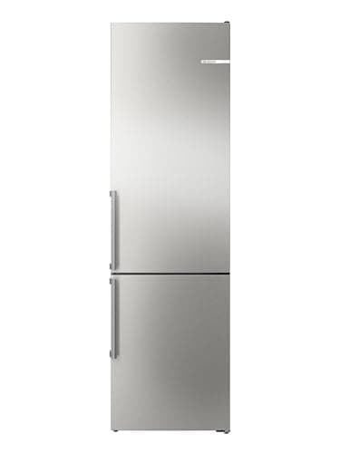 Bosch Fridge-Freezer Combination 203 x 60 cm, Series 6, KGN39AIAU, 260 L Cooling & 103 L Freezer, Total No Frost, VitaFresh XXL - Longer Fresh, Quiet, Flex Interior, Brushed Steel, AntiFingerprint