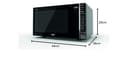 Whirlpool MWP 303 SB Horno Microondas - 6