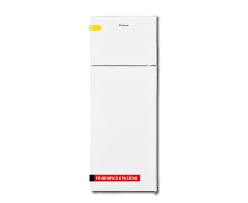 Corberó - Frigorífico 2 Puertas | CF2PV21324W | 57x54x145 | 212L | 145 cm| Luz Interior| Cajón Crisper | Estantes de Cristal | Descongelación Manual | Blanco