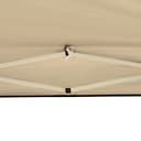 Outsunny 3 x 3M Garden Pop Up Gazebo Height Adjustable Marquee Party Tent Wedding Canopy with Carrying Bag, Black - 9