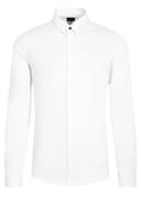 Armani Exchange Men's Long Sleeve Stretch Cotton-Satin Button Up White,XS - 1