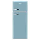 Amica KGC 15632 T Retro Kühl-/Gefrierkombination / Ice Blue (Türkis) / 144cm (H) x 55cm (B) x 62cm (T) / Retro-Design / Kühlschrank mit Gefrierfach - 8