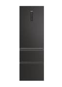 Haier 3D 60 Series 3 HTW3618ENPB Wifi Connected 185cm 60/40 No Frost Fridge Freezer - Slate Black - E Rated - 1