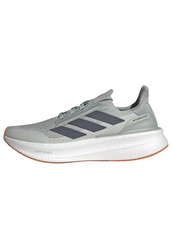 Adidas Mens Ultraboost 5X Running, Wonder Sage/Aurora Onix/Pure Orange, 8.5