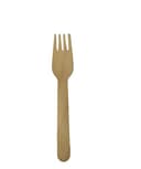 Set Posate Usa e Getta Imbustate - Posate Monouso in Legno 16 CM,Cucchiaio Forchetta Coltello Biodegradabili - no plastica - con Salvietta e Forchette Usa e Getta (50 pezzi) - 6