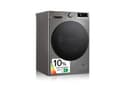 Lavadora LG F4WR7009AGS Serie 700 Clase A 9 Kg 1400 rpm AI Direct Drive™ TurboWash™360˚ Inox - 1