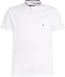 Tommy Hilfiger Polo de Manga Corta para Hombre Regular Fit, Blanco (White), S - 5
