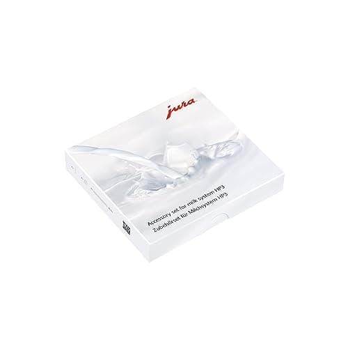 JURA Set di accessori per sistemi di latte per macchine automatiche One-Touch JURA – igiene certificata TÜV – 4 tubi per latte, 4 raccordi per tubo del latte HP3, 2 beccucci per latte – 24117