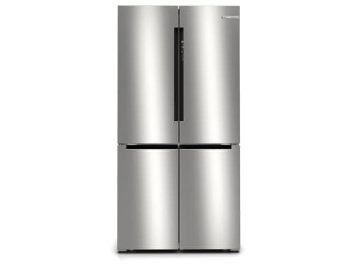 Bosch KFN96APEA Series 4 Smart Fridge-Freezer Combination, 183 x 91 cm, 405 L Cooling & 200 L Freezer, VitaFresh Pro 3x Longer Freshness, NoFrost Never Defrost Again, LED Lighting Even Illumination