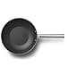 Smeg, CKFW3001CRM Non-Stick Wok, Diameter 30 cm, Ergonomic Stainless Steel Handle, Suitable for All Hob Types, Oven up to 250°, Capacity 5.3L, Black Cream - 5