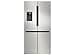 Bosch KFI96APEA, Series 6, Smart French Door Fridge, 183 x 90.5 cm, 375 L Cooling + 199 L Freezer, noFrost, Ice and Water Dispenser, Big Box, VitaFresh XXL 0º, AntiFingerprint, Brushed Steel - 1