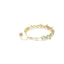 Swarovski Pulsera Gema, Tallas mixtas, Multicolor, Cierre de Mosquetón, baño en tono oro, Colección Gema - 5