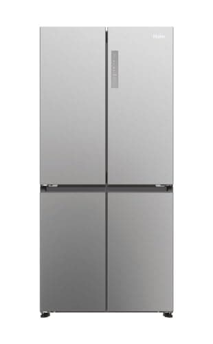 Haier HCR3818ENMM CUBE 83 SERIE 3 Frigorifero congelatore / 4 porte con frontale in acciaio inox/Total No Frost/Inverter Compressore/XL-Slim-Line Air Surround