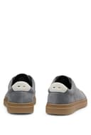 Boss Zapatillas Kieran Tenn para Hombre de Gamuza con Suela de Goma, Talla, Gris Claro, 41 EU - 5