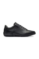 BOSS Uomini Saturn_Lowp_lux4 A_N Sneaker Nero 43 EU - 1